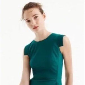 J. Crew Resume Dress in Jade Green - Size 2